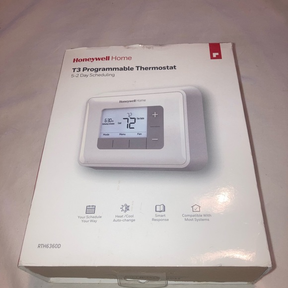 honeywell Other Honeywell T3 Programmable Thermostat Control Panel Poshmark